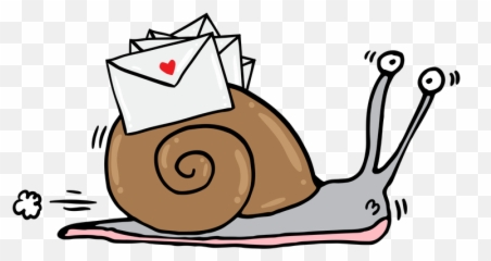 Snail Mail Sticker - Snail Emoji,X3 Emoticon Meaning