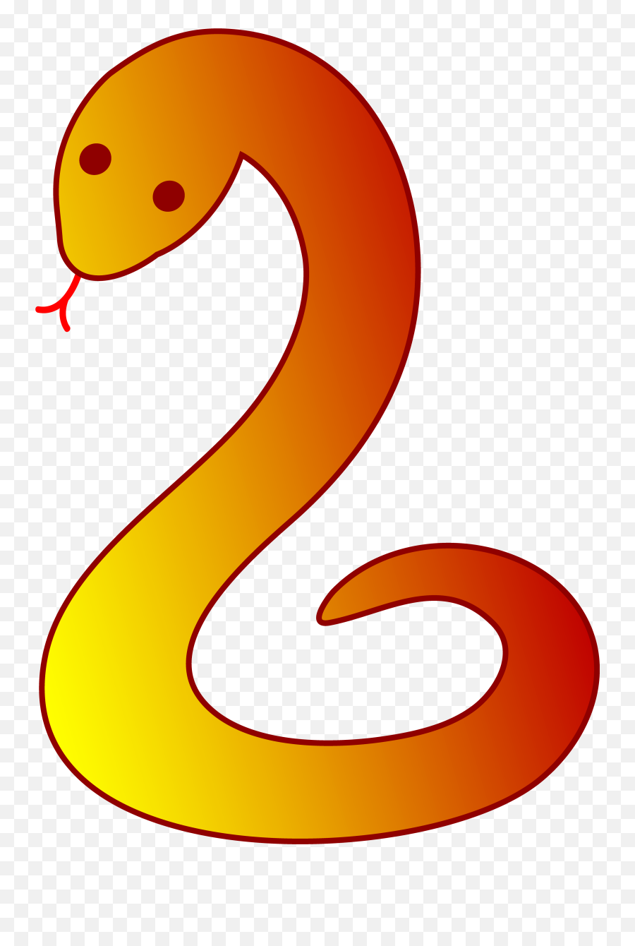 Snake Clipart 6 - Cartoon Snakes Emoji,Snake Emoji Png
