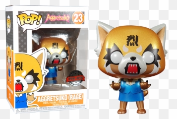 Spielzeug Vinyl Figure - Aggretsuko Rage Funko Pop Emoji,Emoji Movie Funko Pop