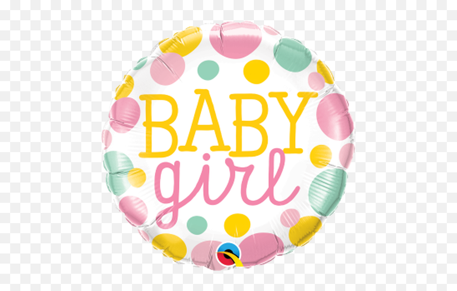 Baby Boy Dots 18 Foil Balloon - Dot Emoji,Baby Girl Emoji