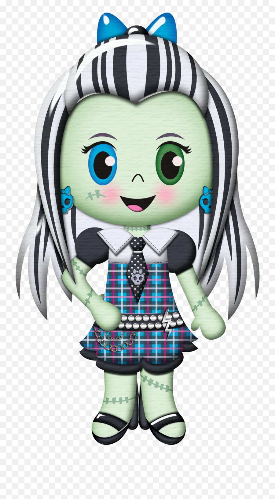 Monster High - Clipart Monster High Minus Emoji,Junior Emoji Pajamas