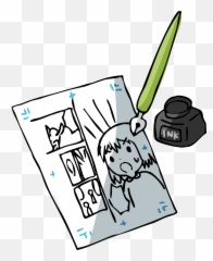 Comics Drawing Pen Clipart - Marking Tool Emoji,Emoji Comics