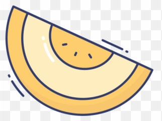 Melon - Happy Emoji,Cantelope Emoticon