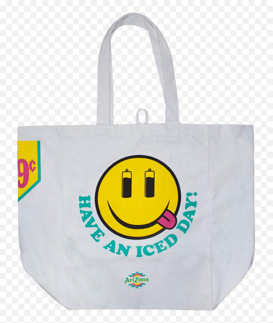 Have An Iced Day Tote - Happy Emoji,Nachos Emoticon