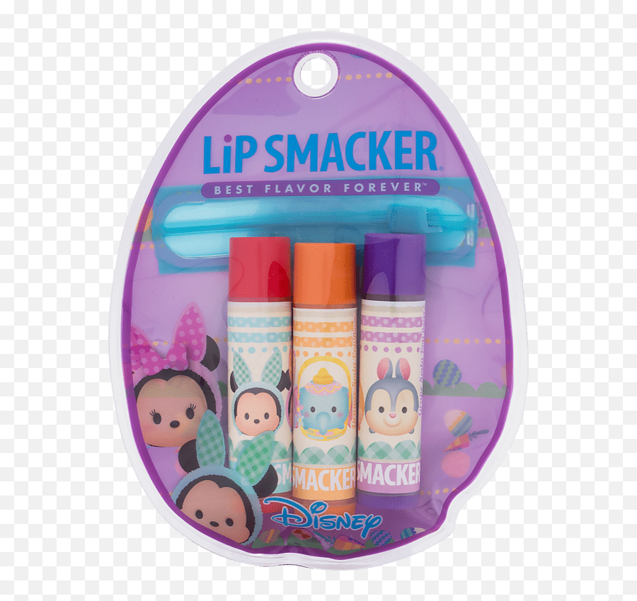 Disney Tsum Tsum Easter Trio Lip Bag Spring Came Early - Lip Smacker Emoji,Emoji Craft Kits