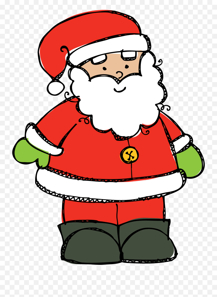 Free Santa Clipart - Clipartix Santa Clipart Emoji,Emoji De Santa Claus