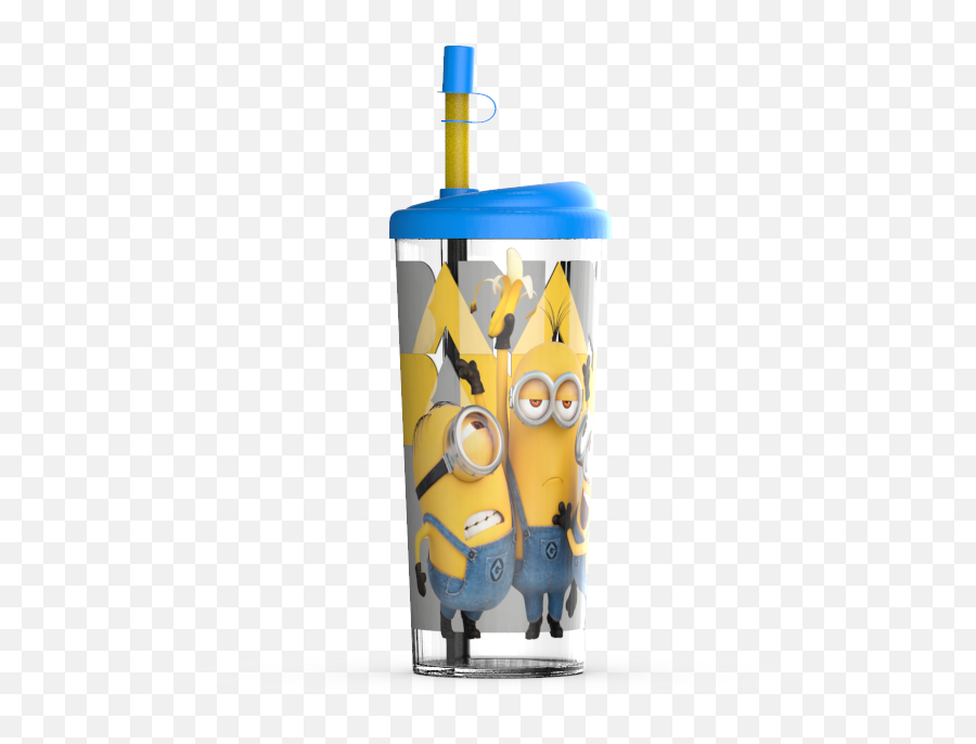 El Rey De Los Amigos - Drink Lid Emoji,El Emoticon De Los Minions