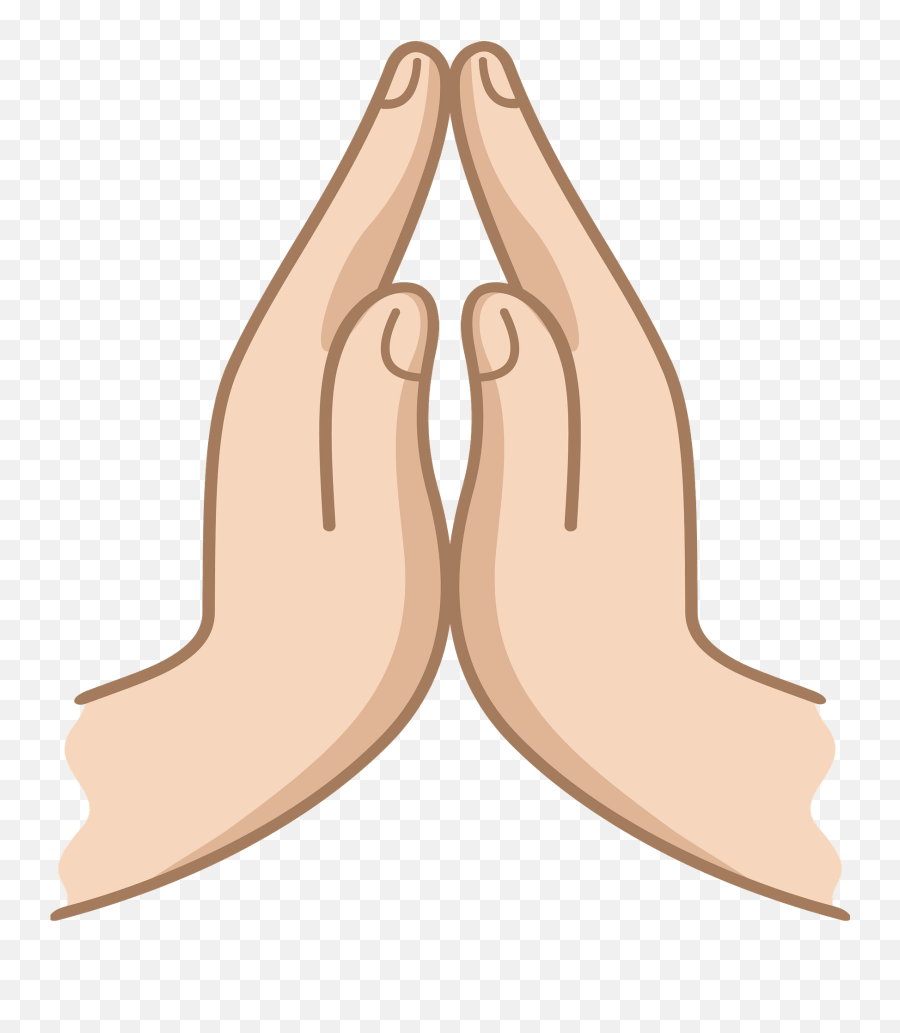 Praying Hands Clipart Free Download Transparent Png - You Re Welcome Symbol Emoji,Pray Emoji