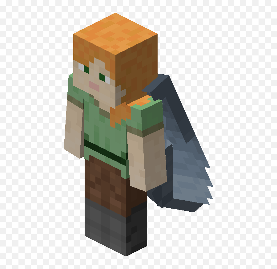 Elytra - Minecraft Alex Emoji,Minecraft Letters And Emojis