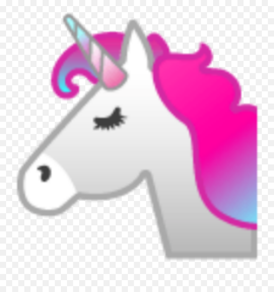 Emoji Unicorn Jednoroec Emotka Sticker - Meaning,Unicorn Emoji Pages