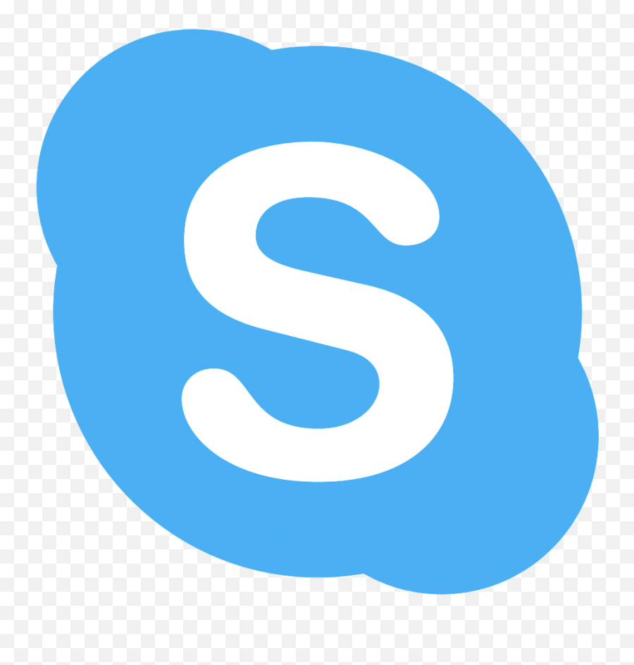Skype Logo Skypelogo S K Y P Sticker - Pack De Iconos Png Emoji,Emoji For Skype