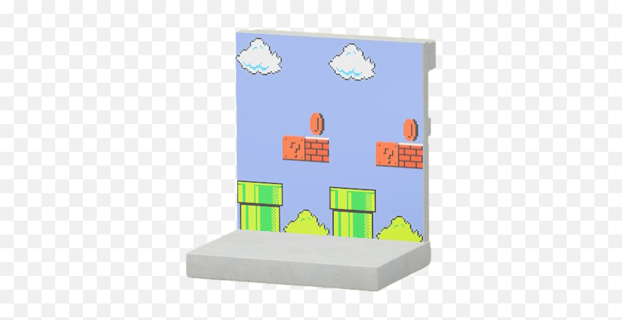List Of Nintendo Collaboration Furniture And Clothes Super - Mushroom Mural Animal Crossing New Horizons Emoji,1 Up Mushroom Animated Emoticon