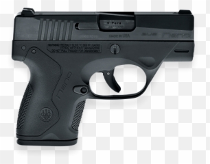 Download Bu9 Nano Pistol Mm Black Facing Right - Pistol Emoji,Gun Emoji No Background