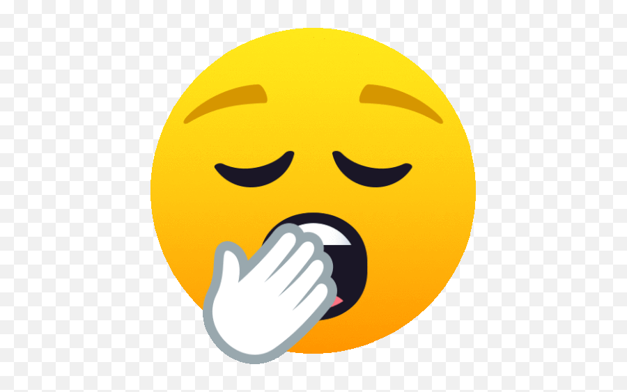 Yawning Face Joypixels Gif - Yawning Emoji Gif,Sleeping Emoji Gif