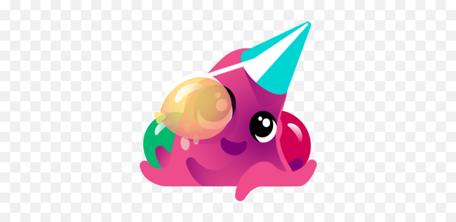 Stickers The Animated Squid For Imessage - Webflow Party Hat Emoji,Birthday Emojis Animated
