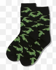 Kidu0027s Alligators Crew Socks - Black Sm Unisex Emoji,Alligator Emoji