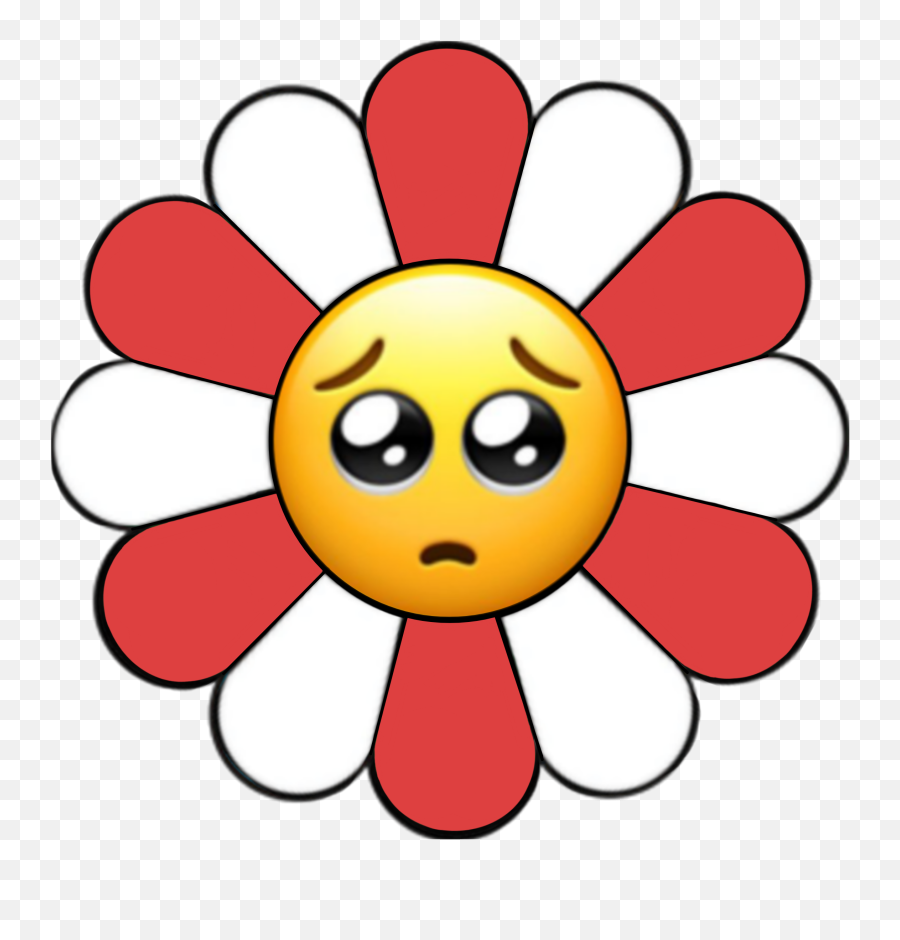 Red Murakami Murakamiflower Hobi - Rainbow Takashi Murakami Flower Emoji,Hobi Emoji