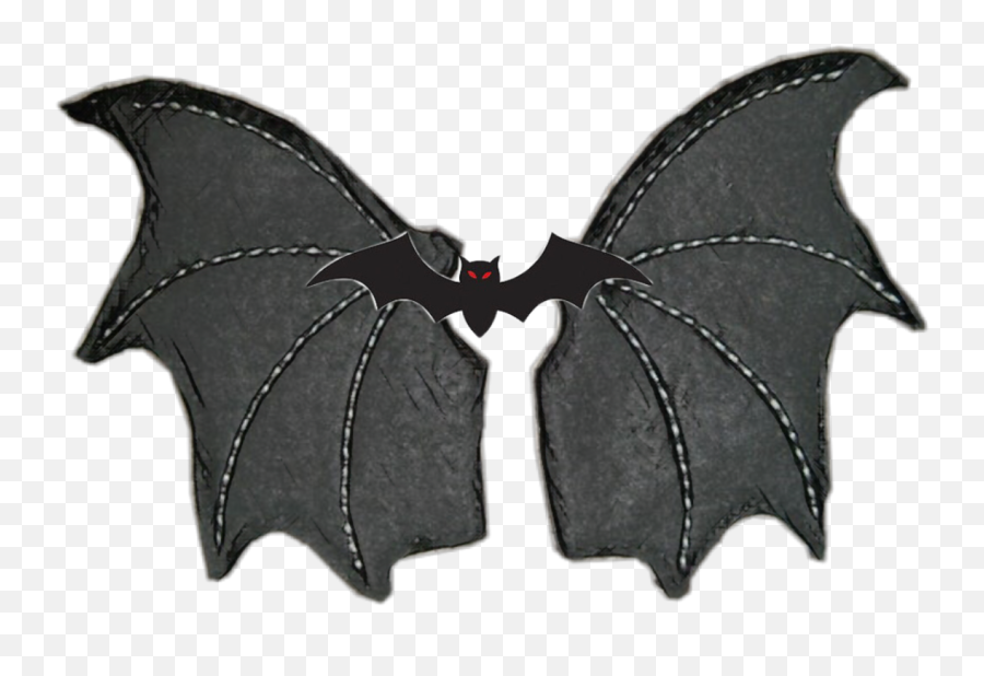 Bat Batwings Black Red Eyes Sticker Emoji,Batting Eyes Emoji