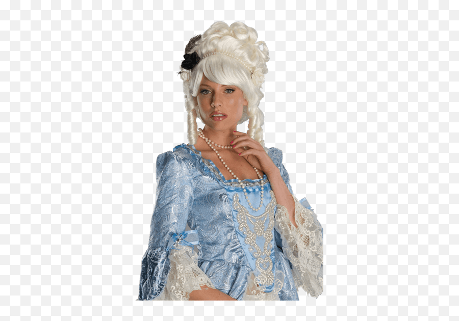 Marie Antoinette Black Roses Wig - Rc51777 From Medieval Emoji,Wig Emojis