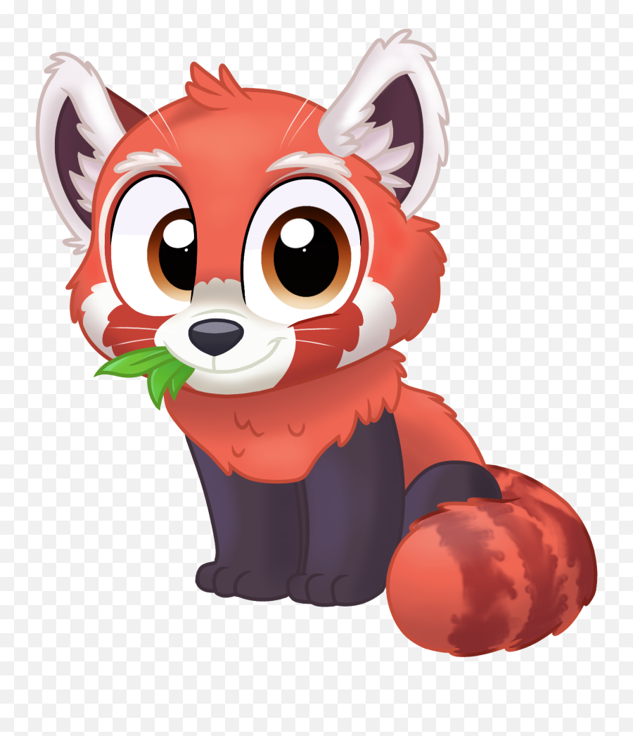 Wildscapes Rainbow Eevee Red Panda Png Png Arts Emoji,Eevee Emojis