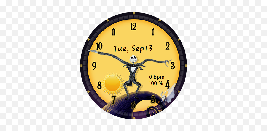 Skeleton U2013 Watchfaces For Smart Watches Emoji,Nightmare Before Christmas Emojis Android