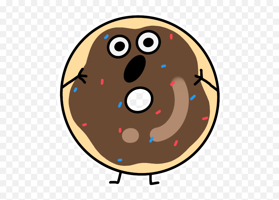 Cute Donuts Stickers By Igor Rusinov Emoji,Donus Emoji