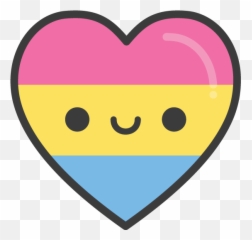 Pride Hearts U2013 Cute Magic Emoji,Pansexual Flag Emoji Twitter