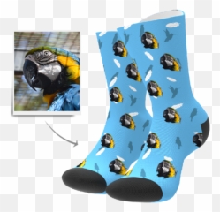 Custom Crew Socks - Christmas Stocking Emoji,Emoji Knee Socks