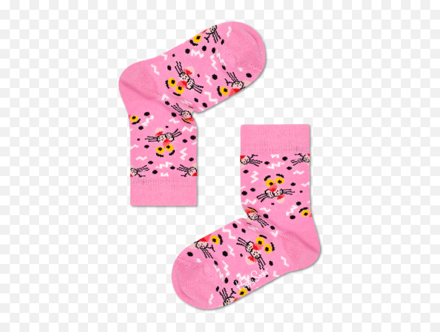 Kids Pink Panther 4 - Skarpety W Rozowa Pantera Emoji,Kids Emoji Socks