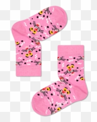 Kids Pink Panther 4 - Skarpety W Rozowa Pantera Emoji,Kids Emoji Socks