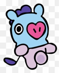 Mang Bt21 Dancingmachine Bts Jhope Freetoedit Bts - Imagens Do Mang Bt21 Emoji,Bts Animal Emojis
