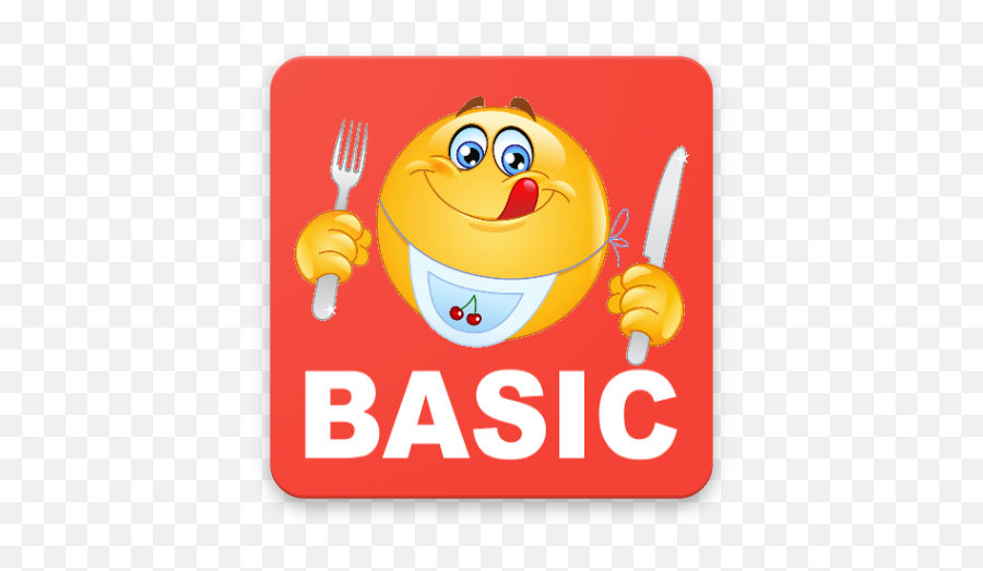 Foodeze Basic - Happy Emoji,Fork Emoticon