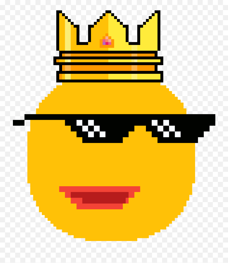 Pixilart - Gangster Emoji By Anonymous Pixel Aet Grid Mincraft Easy,How To Draw An Emoji