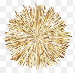Firework Clipart Black Gold Firework Black Gold Transparent - Transparent Background Golden Fireworks Png Emoji,Fireworks Emoji Png