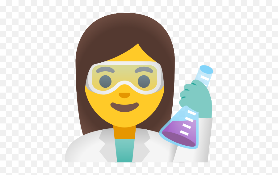 U200d Profesional De La Ciencia Mujer Emoji - Emoji Ciencias,Emoticon Aplaudiendo Para Facebook