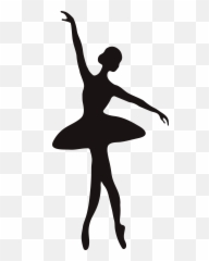 Ballerina Silhouette Png Clip Art Image - Ballerina Silhouette Emoji,Dancing Ballerina Emoji