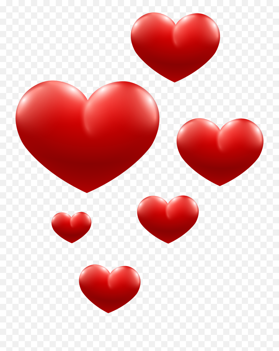 Red Hearts Transparent Png Image Red Heart Valentines - Red Hearts Transparent Background Emoji,Emoji Level30