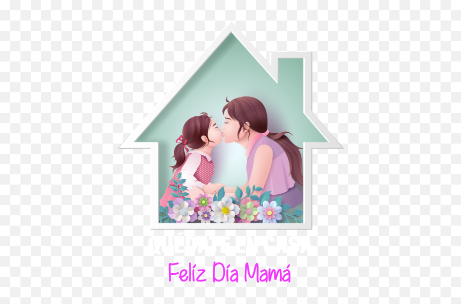Sticker Maker - Felíz Día Mamá Happy Kiss Day Daughter Emoji,Emoticon De Feliz Dia