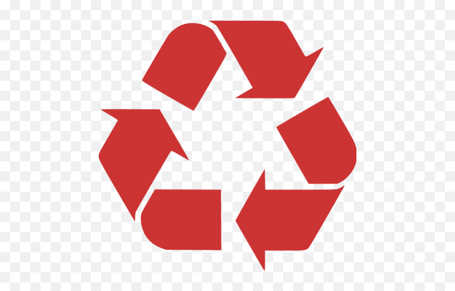 Persian Red Recycle Sign Icon - Free Persian Red Recycle Icons Papel Simbolo De Reciclaje Emoji,Emoticon Recycle