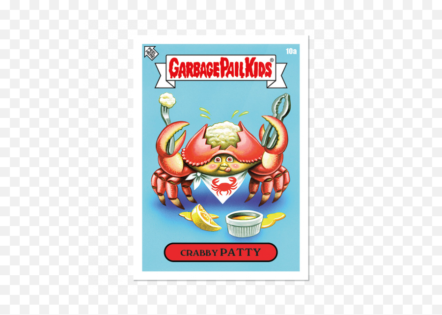 Garbage Pail Kids Bizarre Holidays September - Week 2 Print Run 420 Garbage Pail Kids Jo Emoji,Crabby Patty Emoticon Facebook