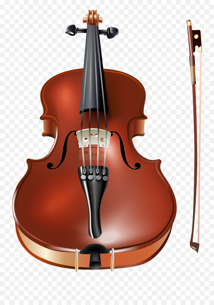 Instrumentos De Cuerda Violin Clipart - Violin Png Hd Emoji,Violin Emoji Stickers