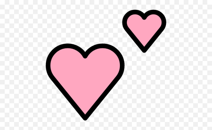 Two Hearts Emoji - Download For Free U2013 Iconduck Emoji,Heart And Smiley Emojis