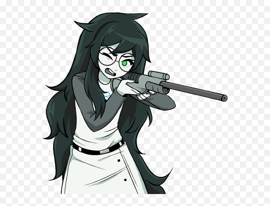 Does Anyone Else Notice How Fucked Up Jadeu0027s Gun Is Homestuck - Jade Harley Pesterquest Sprites Emoji,What Emoticons Does Jade Harley Use?
