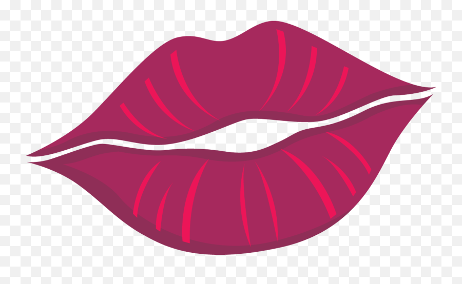 International Kissing Day - Dibujo De Un Beso Clipart Full Transparent Lips Cartoon Emoji,Emoji Beso