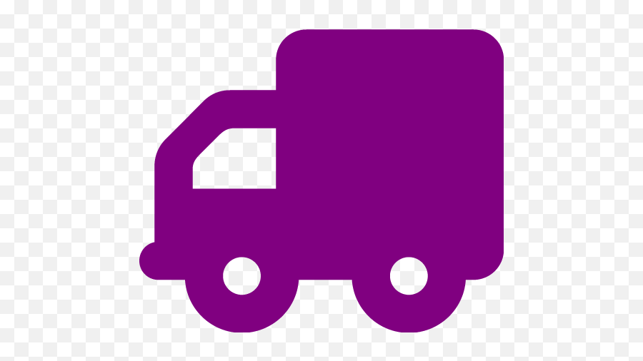 Purple Truck Icon Png - Truck Icon Png Green Emoji,Japanes Emoji Face