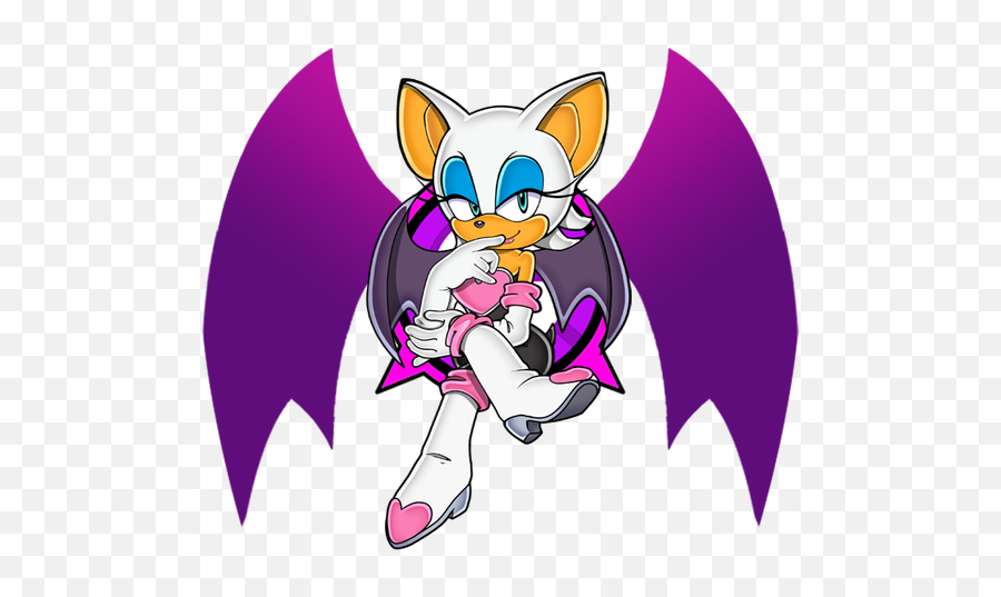 Rouge The Bat Emoji,Sonic Small Robot Emotion