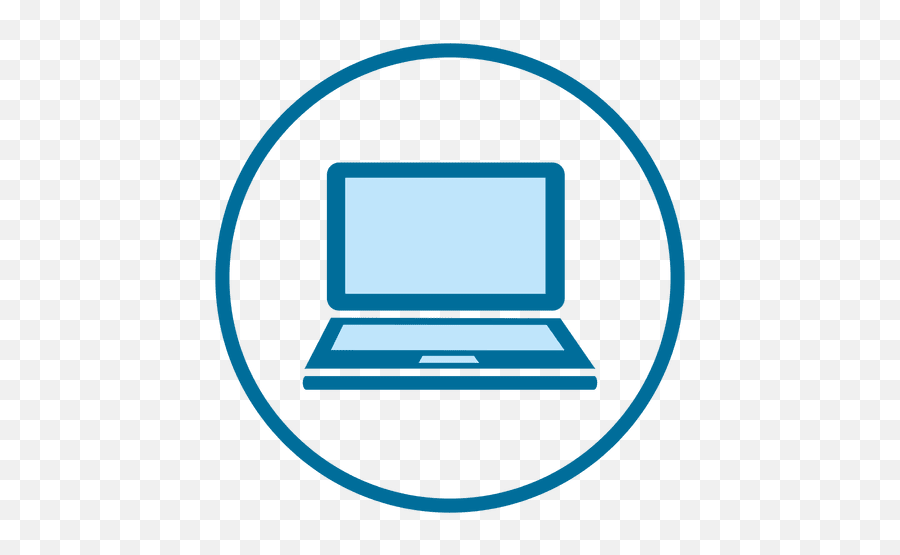 Icono De Anillo De Laptop - Blue Laptop Logo Png Emoji,Anillo Emoji