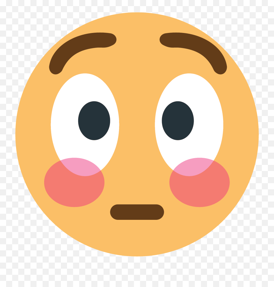 Flushed Face Emoji Clipart Free Download Transparent Png,Tired Emoji