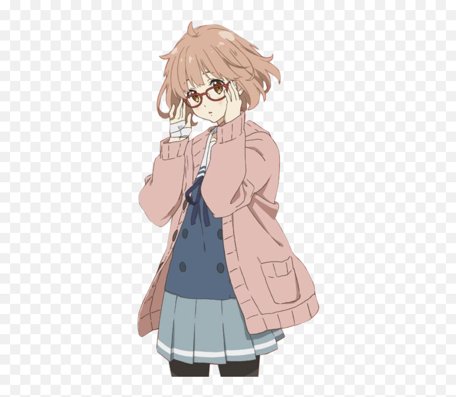 Kyoukai No Kanata Otaku Paradise - Mirai Kuriyama Emoji,Code Geass Lelouch Emotions