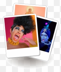 Rupauls Drag Race - Communication Device Emoji,Trinity The Tuck Vs Monique Heart - Emotions Lip Sync